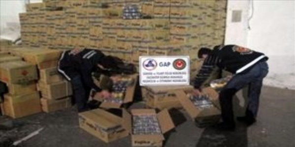 Gaziantep'te kaçakçılık operasyonu