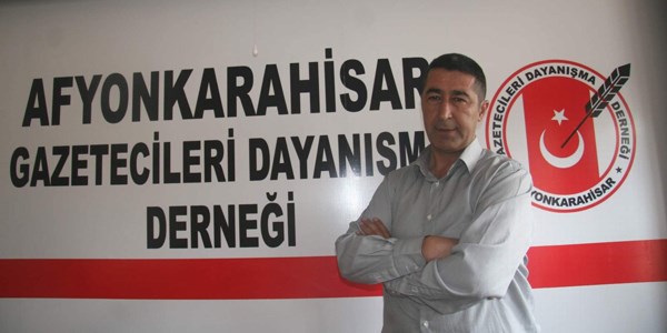Afyonkarahisar'da gazetecilerin acı günü