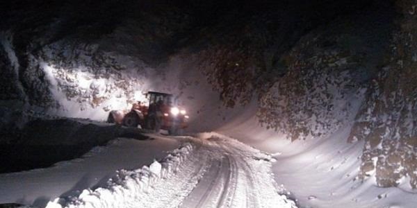 Köylerde mahsur kalan hastalar kurtarıldı