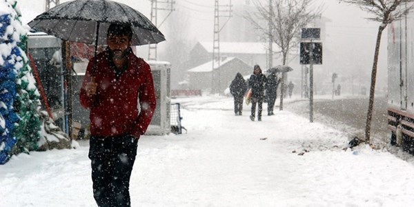 Meteoroloji'den kuvvetli kar yağışı uyarısı