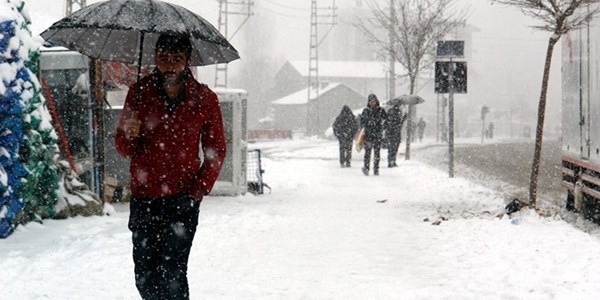 Meteoroloji'den kuvvetli kar ya uyars