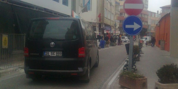 Trafik kuralları umurlarında değil