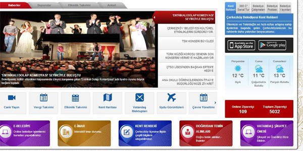 Yeni web sitesi kullanıma açıldı