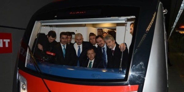 Ankara yeni metroya gn sayyor