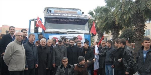 Çanakkale'den Suriye'ye İnsani Yardım Desteği