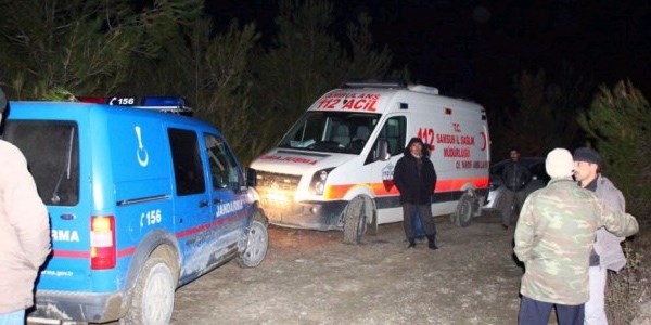 Samsun'da kamyonet baraja u�tu: 1 �l�, 1 yaral�