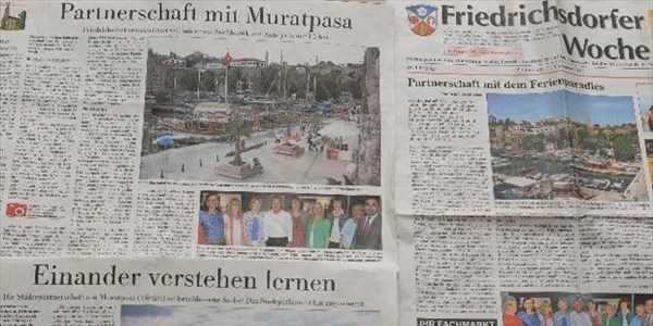 Muratpa�a Belediyesi Alman bas�n�nda