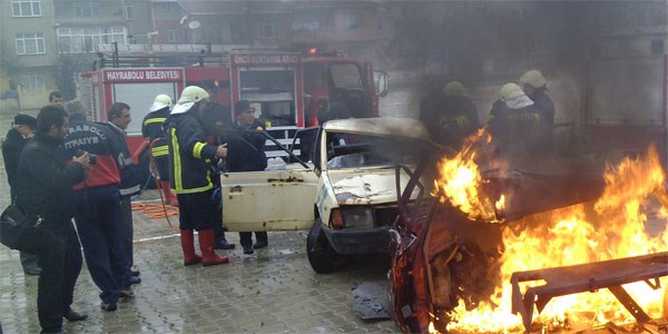 Hayrabolu'da 2013 y�l�nda 53 yang�n meydana geldi