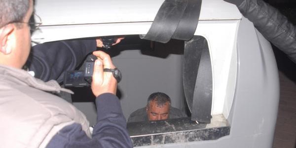 Yeni yıla çöp konteynırında girmek istedi