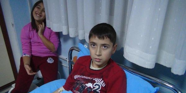 Yemekten zehirlenen ��renciler yeni y�la hastanede girdi