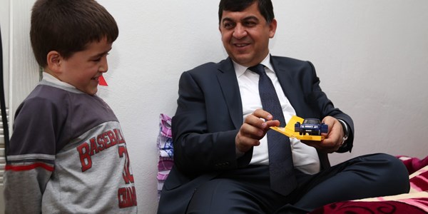 Başkan Fadıloğlu, yeni yıla duygu dolu anlarla girdi