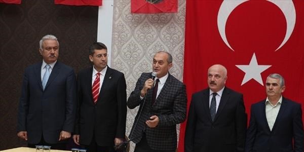 Ba�kan To�o�lu, GESOB ola�an genel kurul toplant�s�na kat�ld�