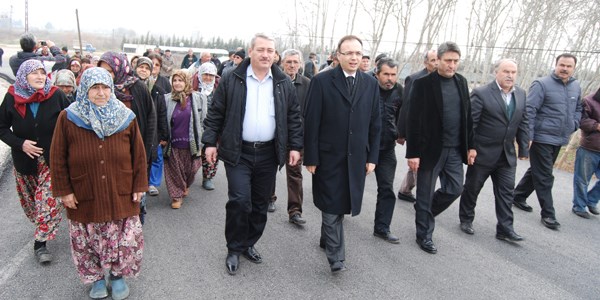 Ahmetçeli köprüsü ulaşıma açıldı