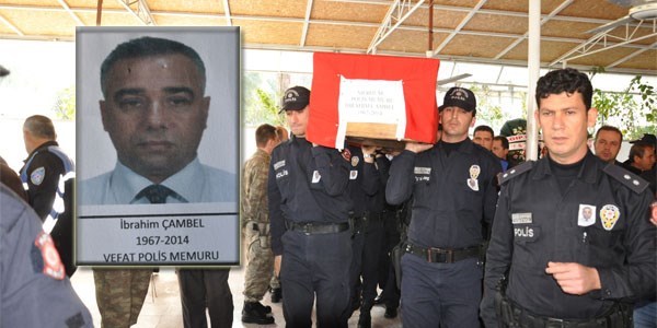 Polis memuru Çambel'in cenazesi toprağa verildi