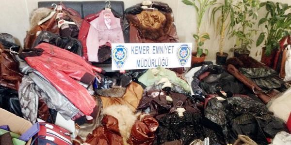 Villadan 50 bin liral�k deri e�ya �alanlar yakaland�
