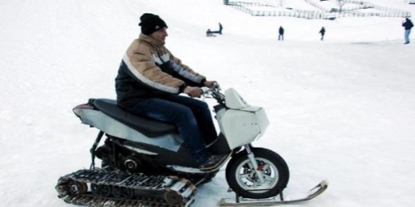 Rizelinin 'kar sky' arac�