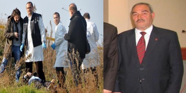 �ntihar eden muhtar�n tabancas�n� �alm��lar