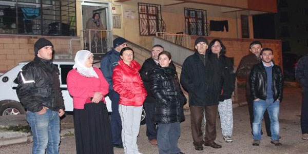 Mahalleyi ayağa kaldıran çökme