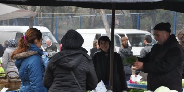 Halk pazar�nda 2014 bereketi