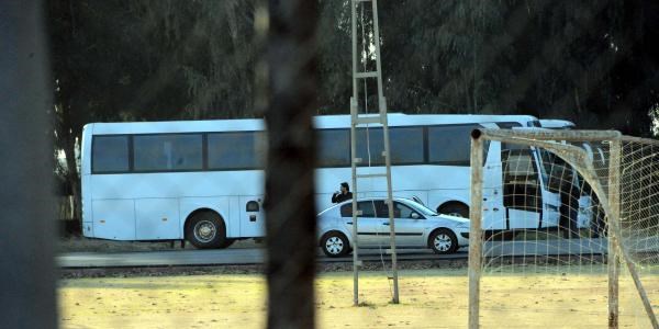 İki otobüste mühimmat ele geçirildi: 8 gözaltı