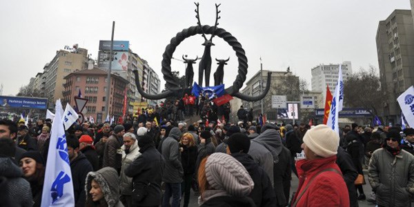 Başkentte Özgürlük, Adalet ve Emek Mitingi/ Video
