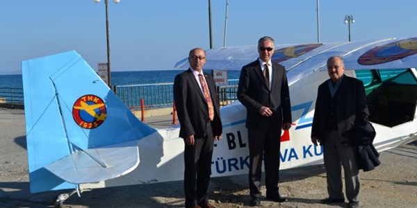 Anamur'da THK denize uçak batırdı