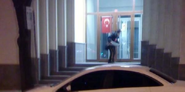 Bankayı soymaya çalışan şahıs yakalandı