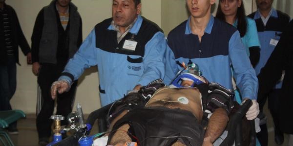 Motosiklet kazas�nda yaralanan gen�, 9 g�n sonra hastanede �ld�