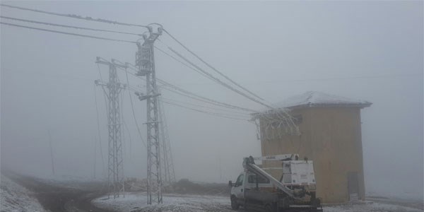 Çelebi'de elektrik kesintisine tepki