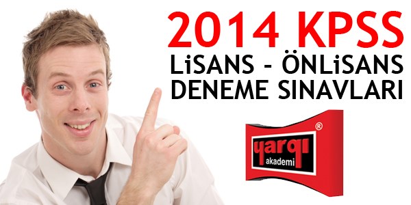 KPSS lisans ve önlisans denemesinin cevapları