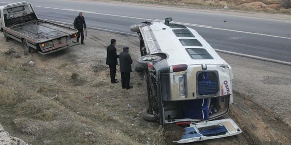 Gaziantep'te trafik kazas: 8 yaral