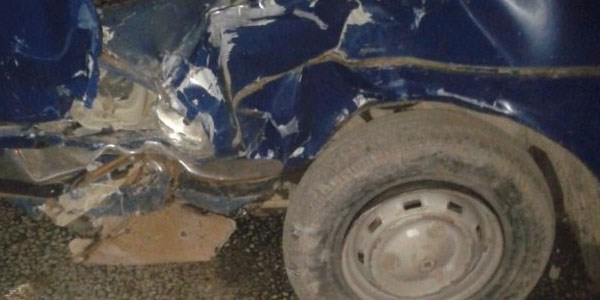 Çorum'da kamyonet otomobille çarpıştı: 1 ölü