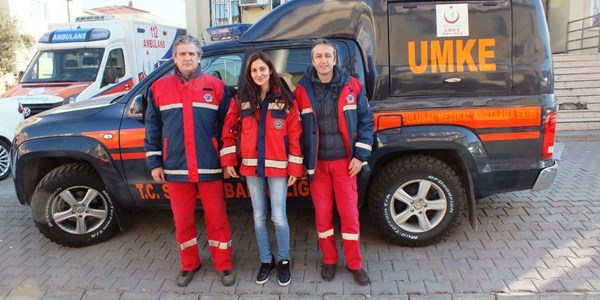 2 haftalık görevlendirme için Kilis'e gittiler