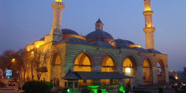 Edirne eski cami 600 yaşında