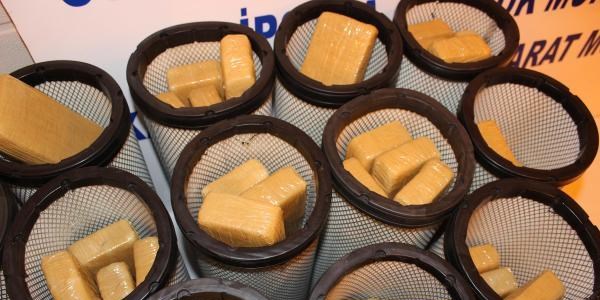 İpsala'da 60 kilo eroin ele geçirildi