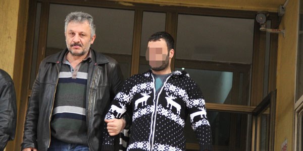 Fırından hırsızlık yapmak isterken yakalandı