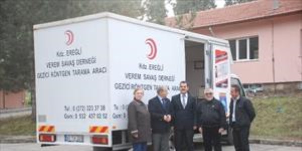 Kdz. Ereğli Verem Savaş Derneği 700 kişiyi verem taramasından geçirdi