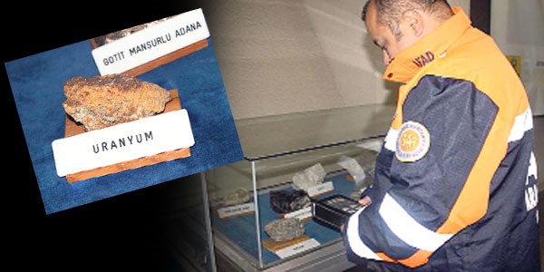 Müzedeki uranyumda 'radyasyon' paniği