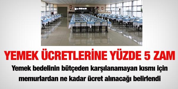 Memura 1 liraya öğle yemeği