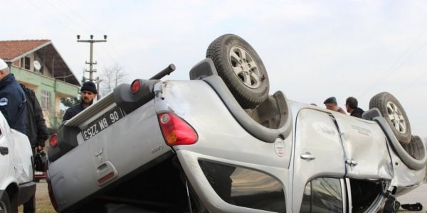 Çarşamba'da trafik kazası