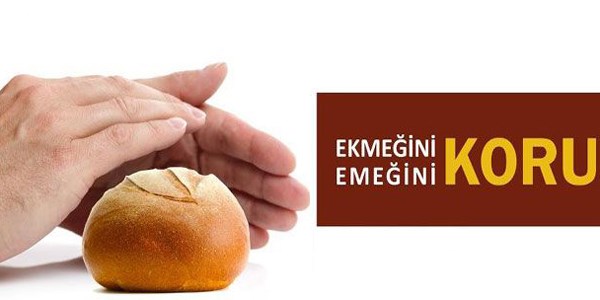 2013'te ��pe at�lan ekmek %18 azald�
