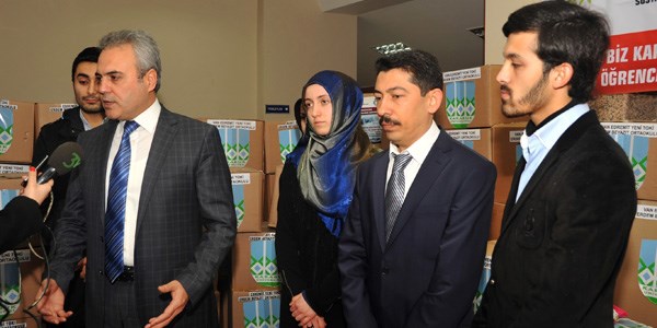 KBÜ öğrencileri Vanlı öğrencilerin yaralarını sarıyor