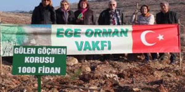 İzmir'de doğaya örnek bir katkı daha
