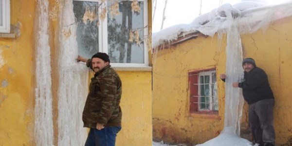 Mu�, buz kent oldu