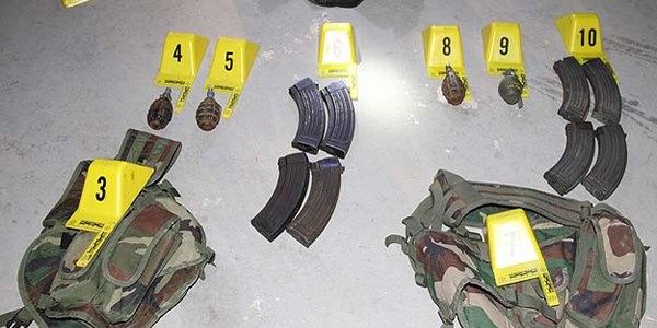 Siirt'te mühimmat ele geçirildi