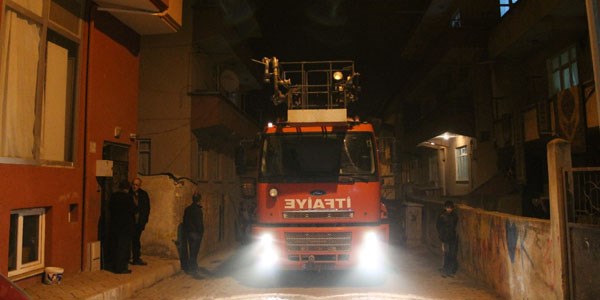Erken müdahale büyük bir yangını önledi