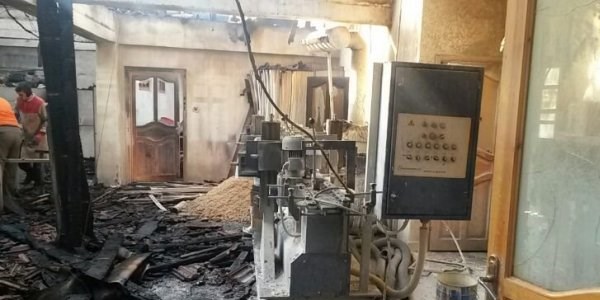 Tosya'da itfaiye görevlisi faciayı önledi