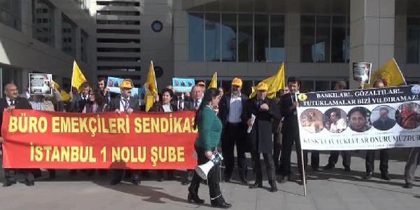 BES'ten Vergi Dairesi �n�nde eylem