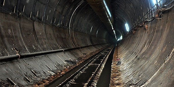 Dünyanın en uzun 5. tünelinde sona doğru