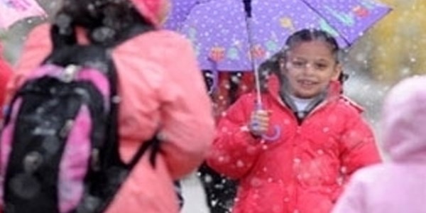Erzurum'da okullara kar tatili